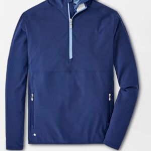 NWT:  Peter Millar Crown Crafted Flex Adapt Zip Pullover
